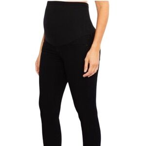 AG Maternity super skinny jean size 27, black